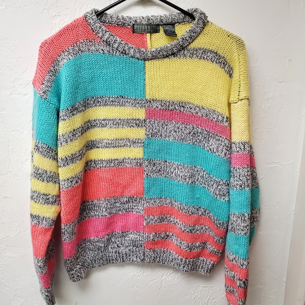 VINTAGE 80's Sweater | Gitano Knits